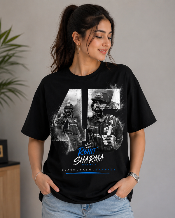 Hitman 45 Oversized T-Shirt – Cricket Legend Edition